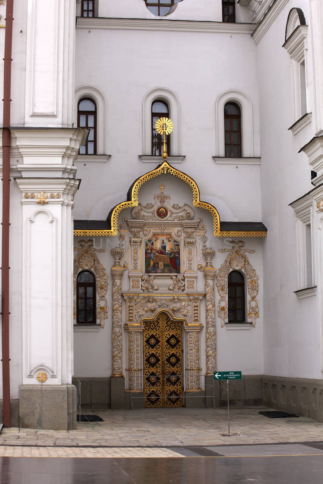 Door, Pechersk Lavra monastery, Kiev - Ukraine