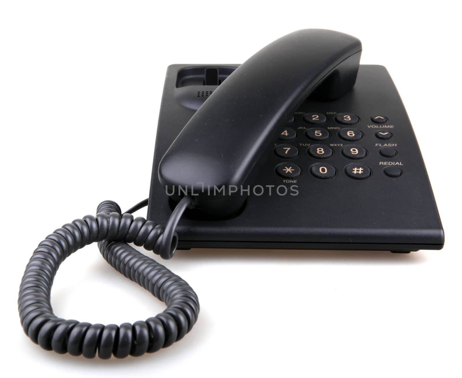 telephone isolated over white background.