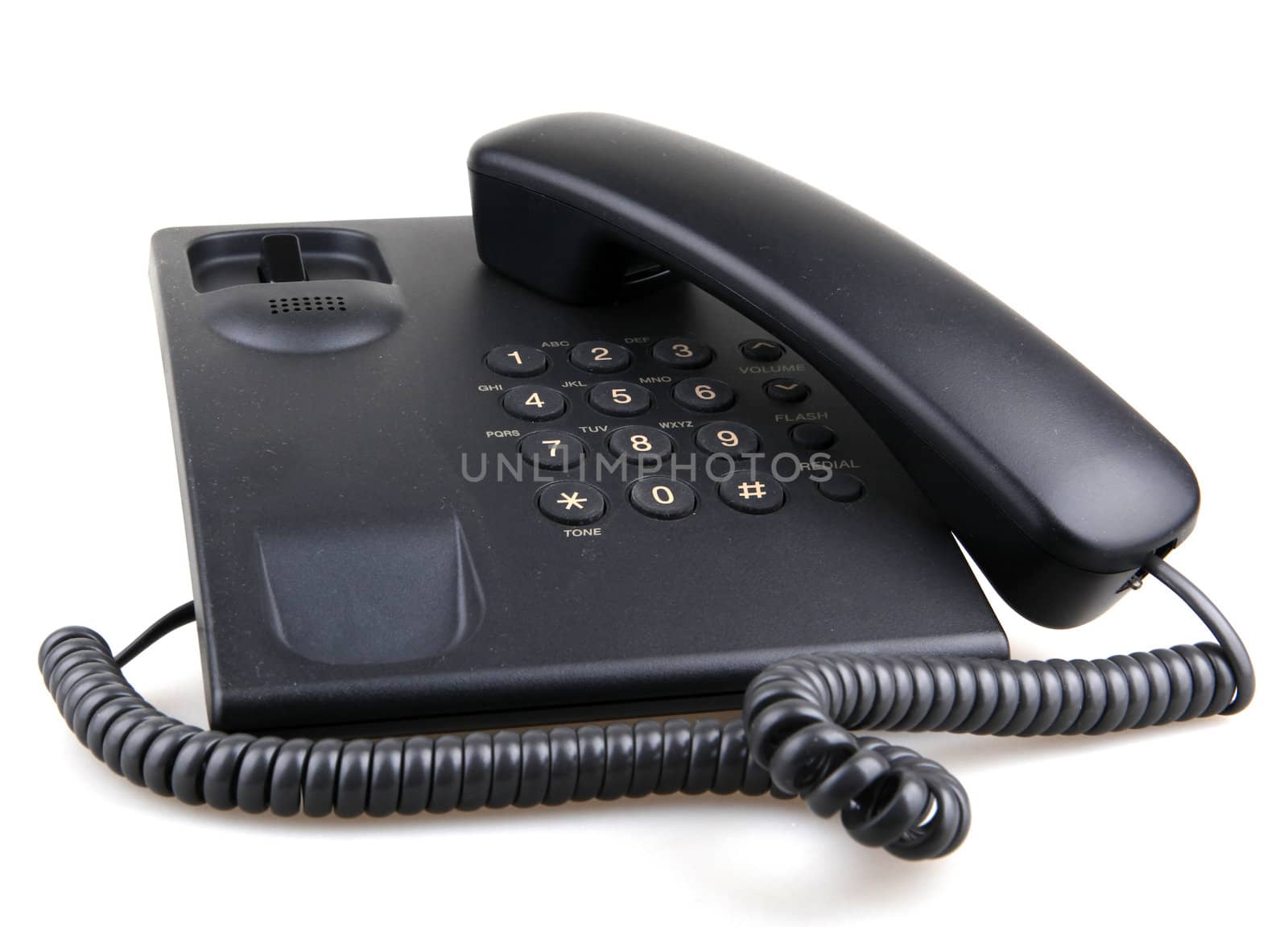 telephone isolated over white background.