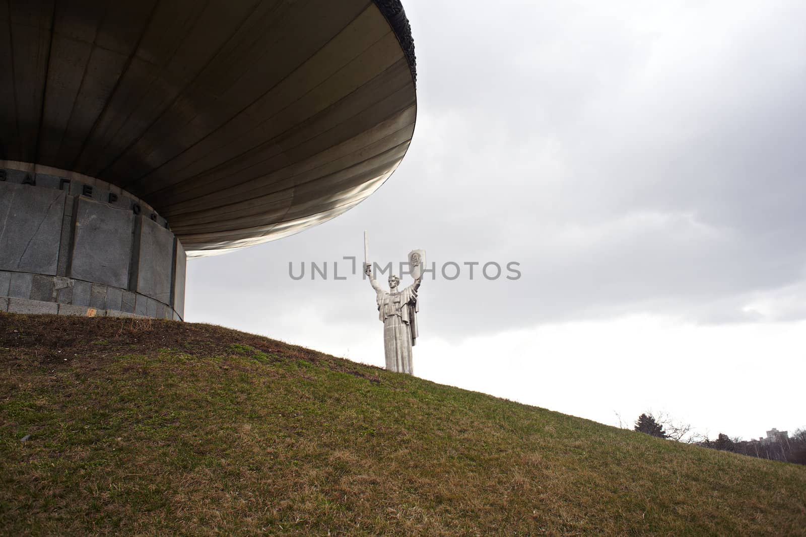 Monument of the Motherland in Kiev - Ukraine