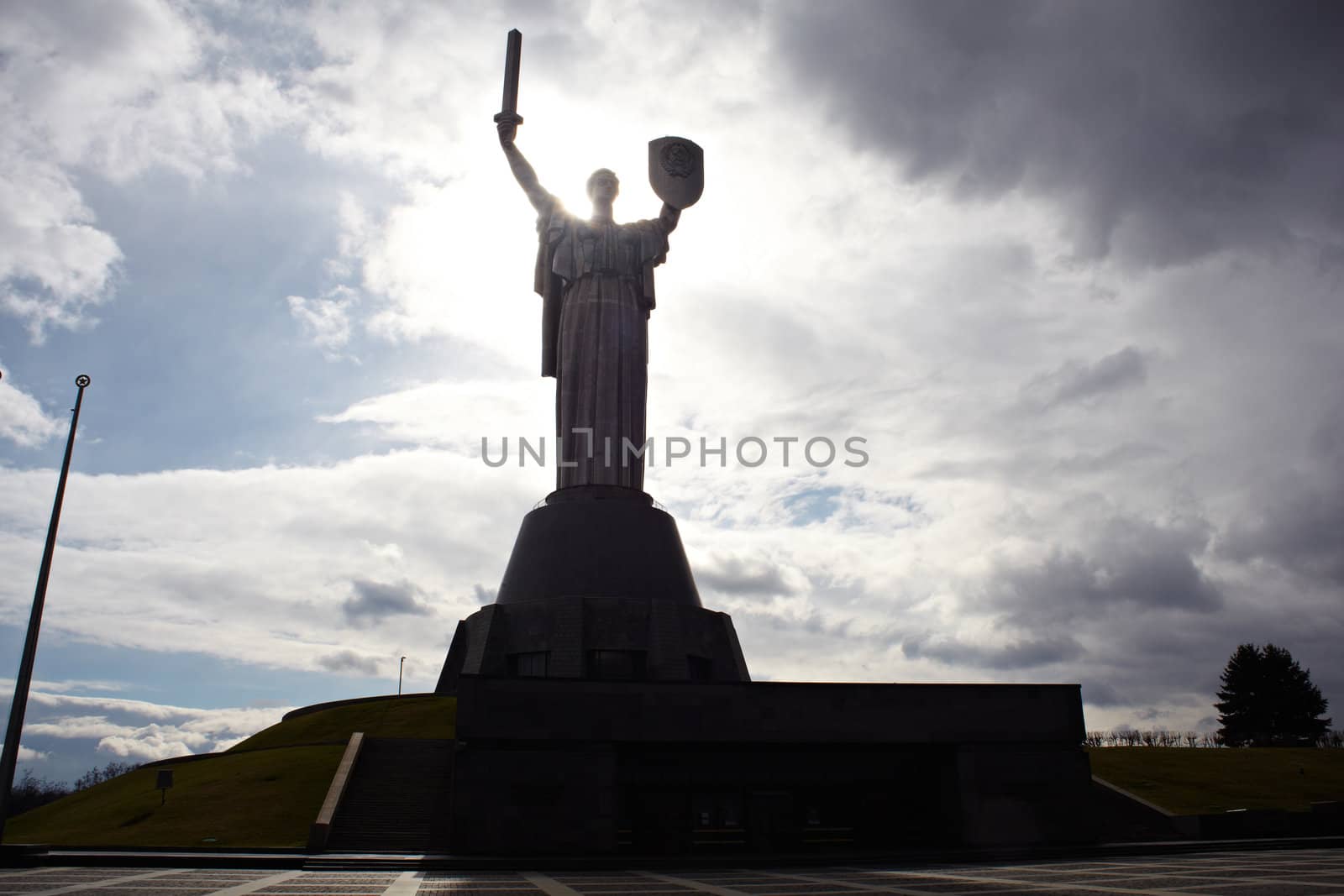 Monument of the Motherland in Kiev - Ukraine