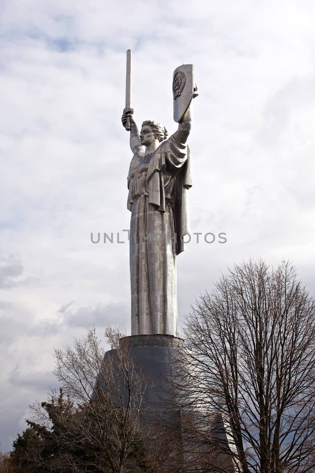 Monument of the Motherland in Kiev - Ukraine