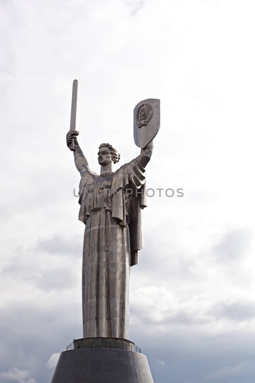 Monument of the Motherland in Kiev - Ukraine