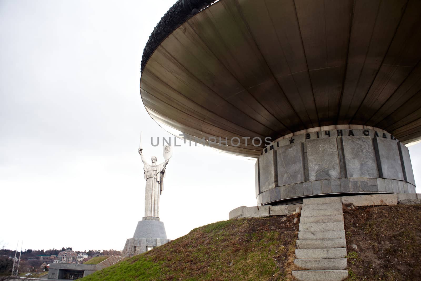 Monument of the Motherland in Kiev - Ukraine
