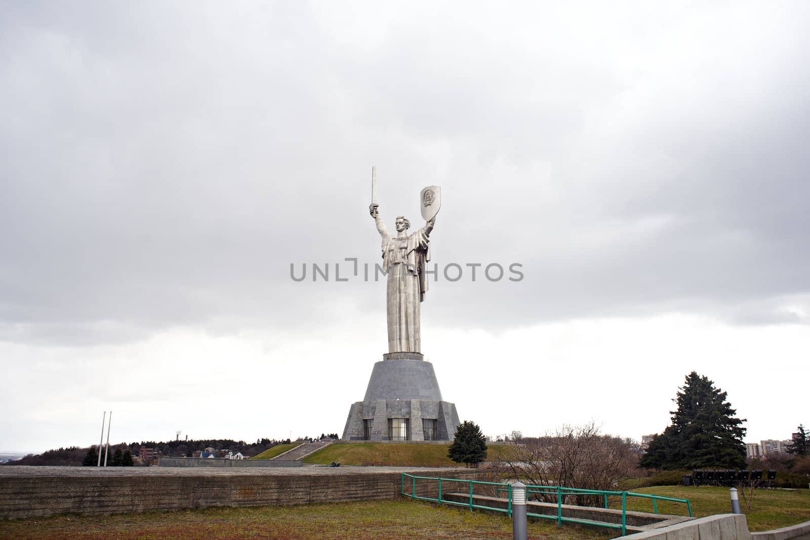 Monument of the Motherland in Kiev - Ukraine