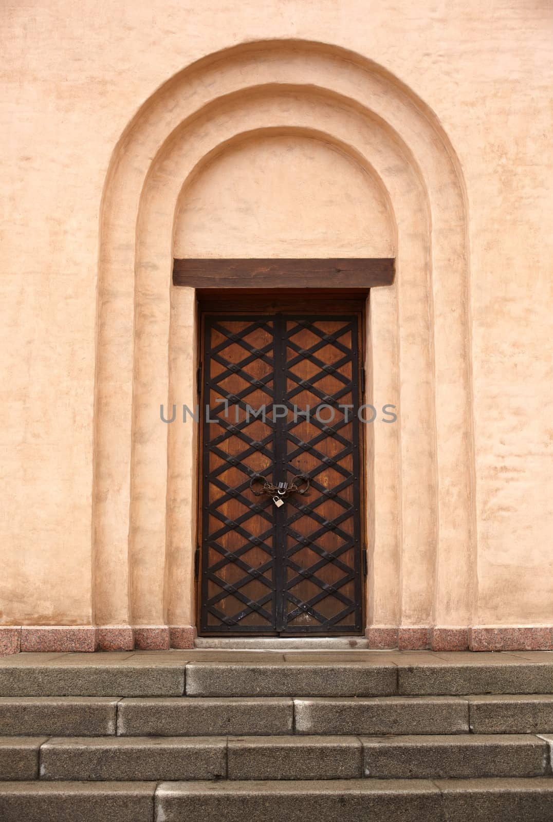 Door of a historical building