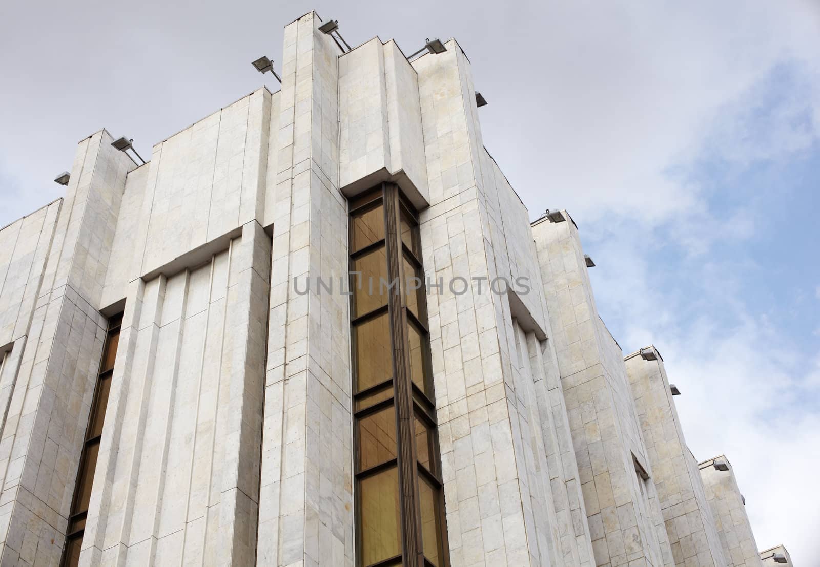 View of Ukrainian House in Kiev