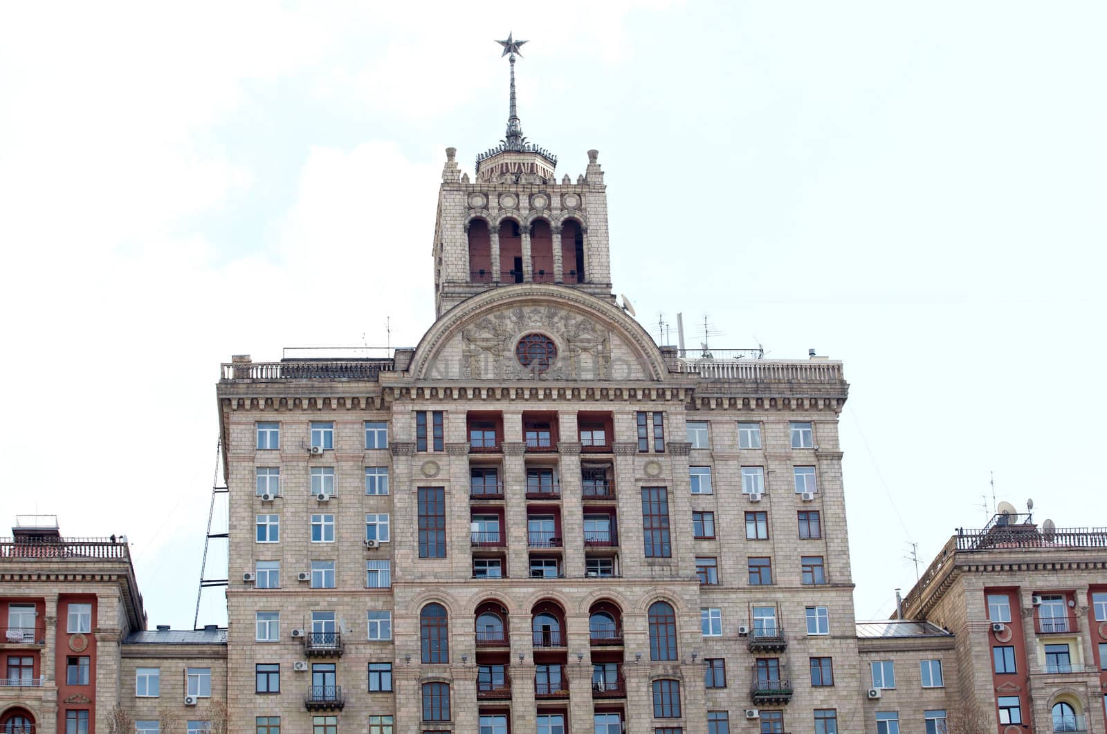 Building in Kreshiatic street, Kiev - Ukraine