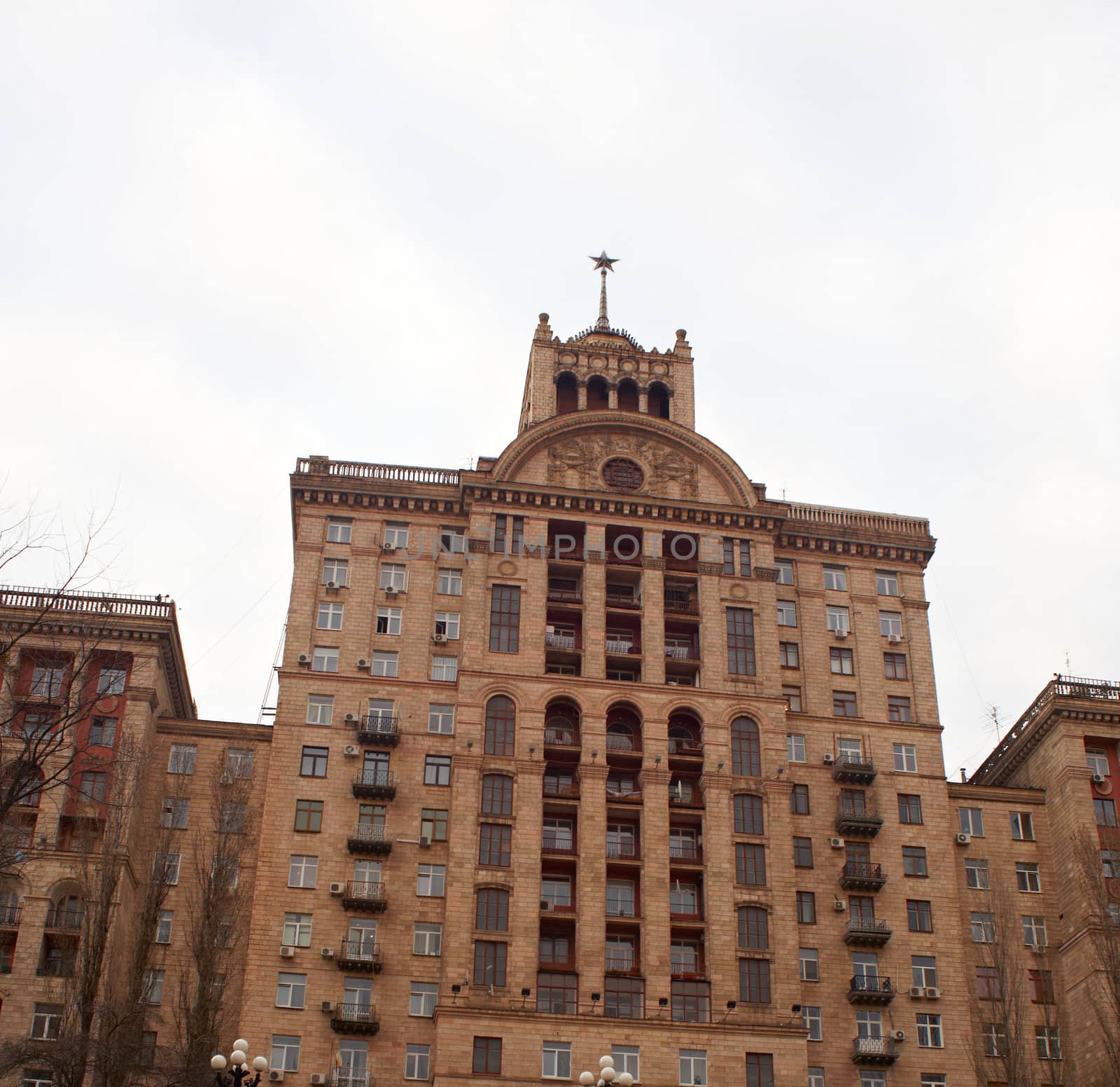 Building in Kreshiatic street, Kiev - Ukraine