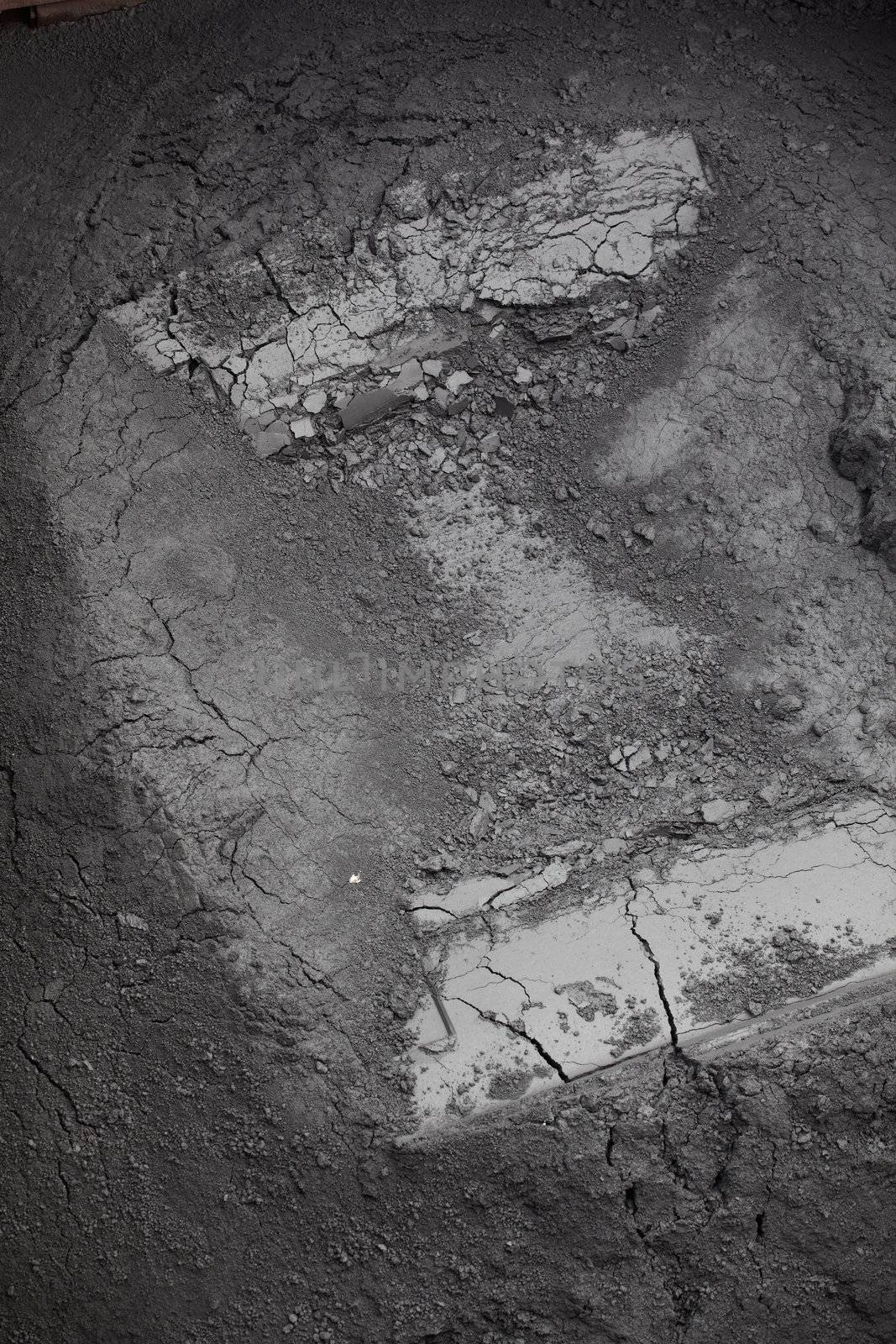 Photo of gray Coal powder