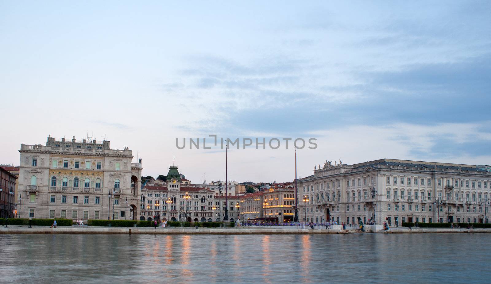 Piazza unità d'Italia,Trieste - Italy