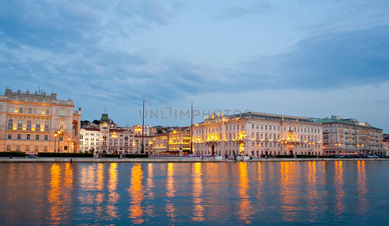 Piazza unità d'Italia,Trieste - Italy