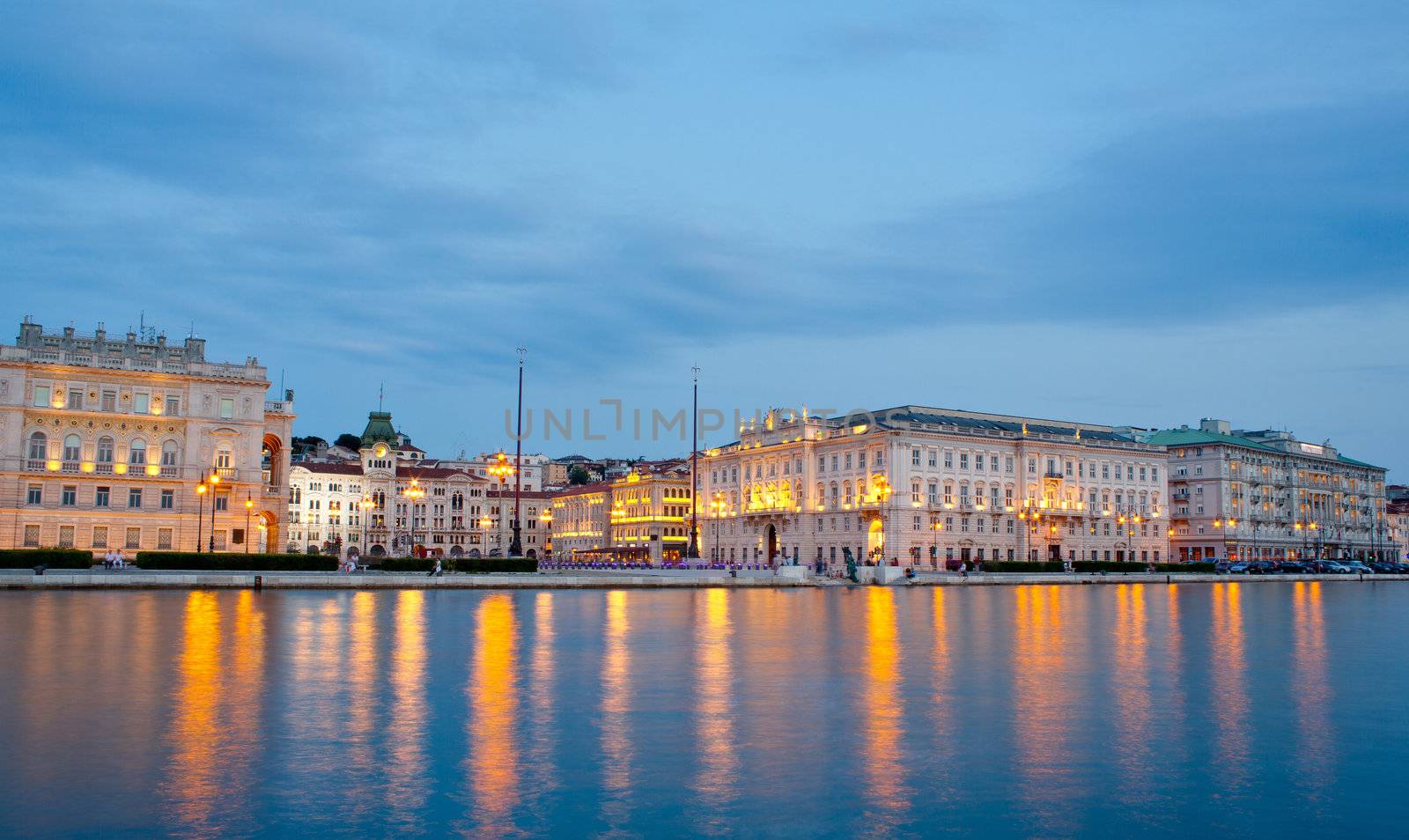 Piazza unità d'Italia,Trieste - Italy