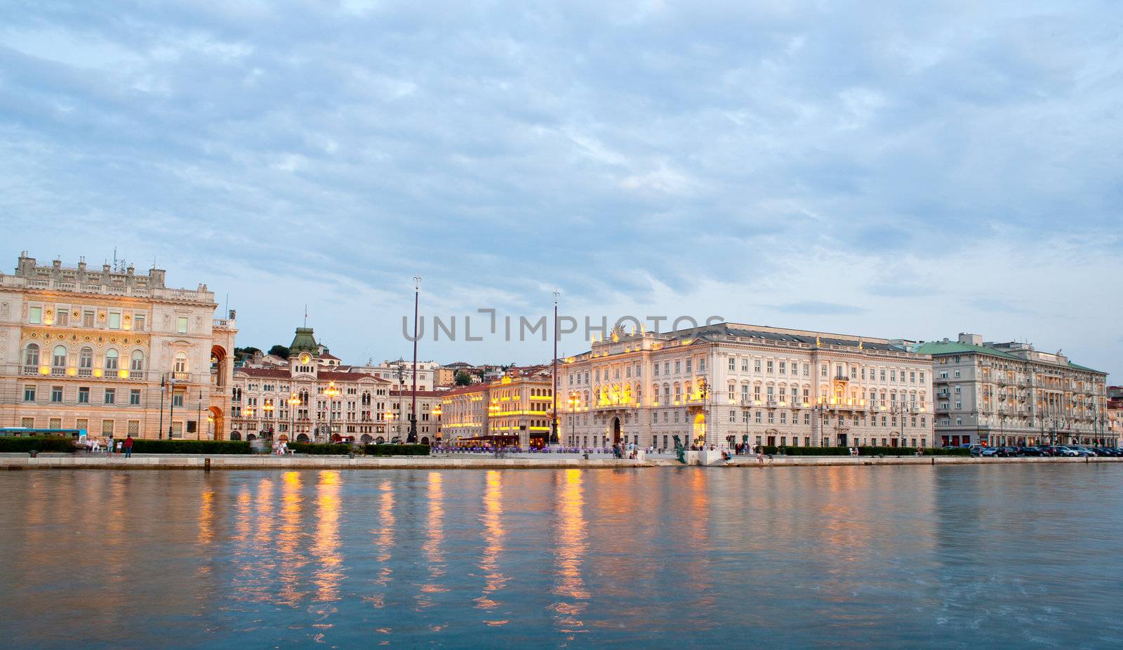 Piazza unità d'Italia,Trieste - Italy