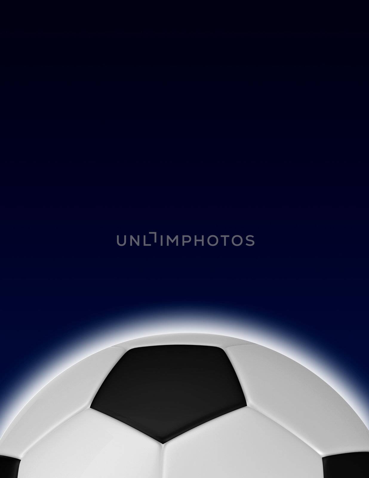 soccer ball by matteobragaglio