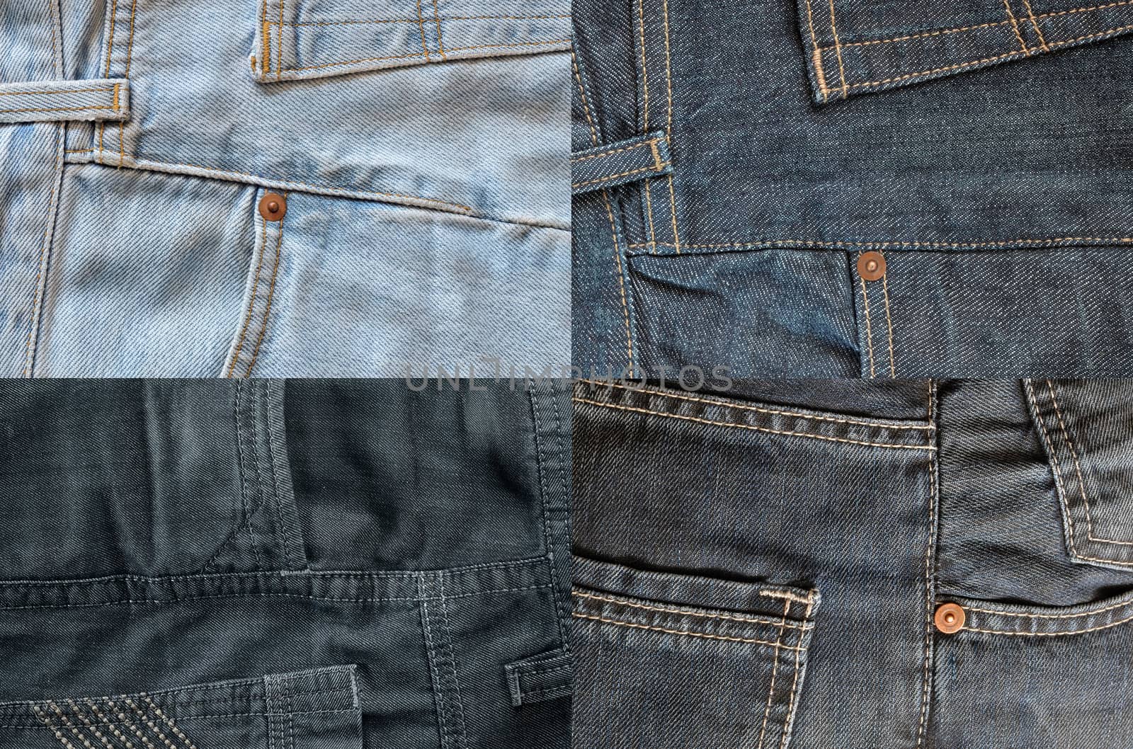 Four kind of jeans