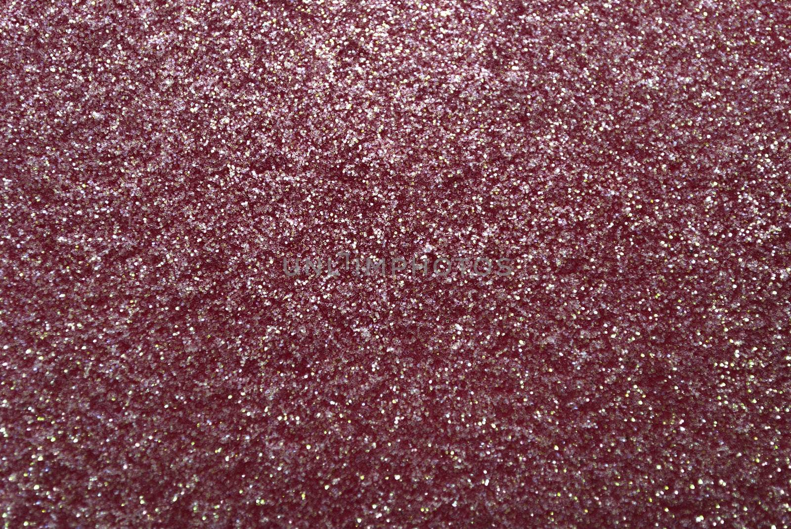 Abstract red glitter sparkles background