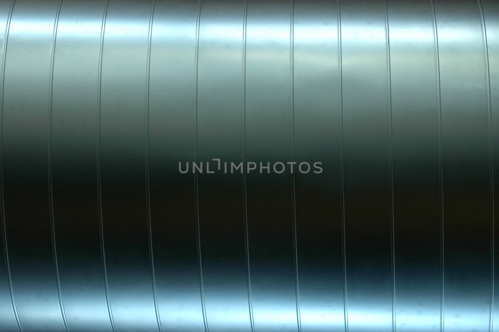 Abstract Background Texture of a Shiny Air Vent Pipe