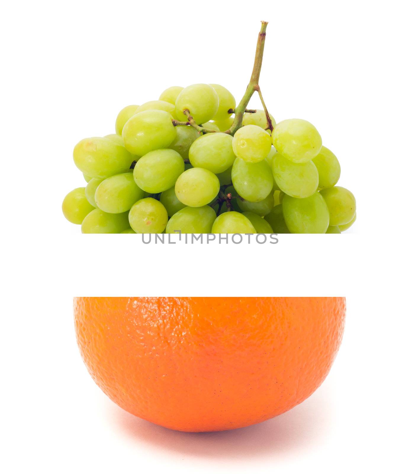 Fruit. mixed Fruit on the white background