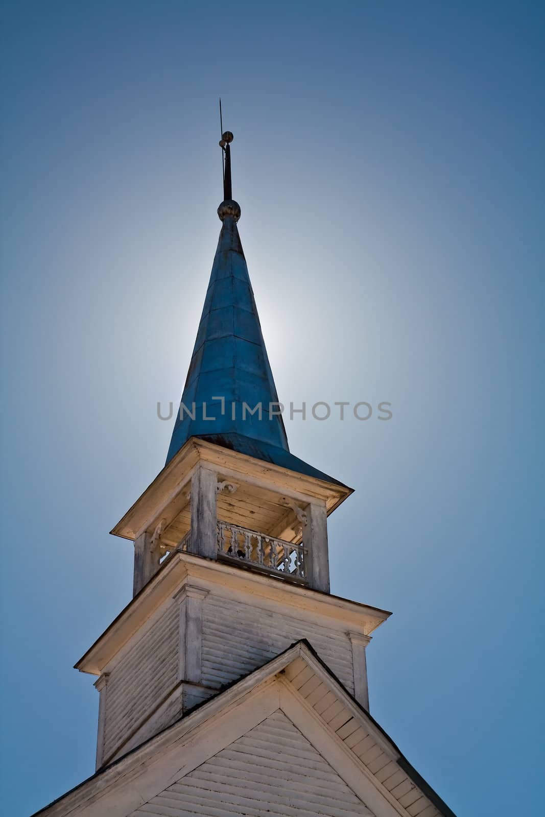 Bell tower of an old church by Talanis