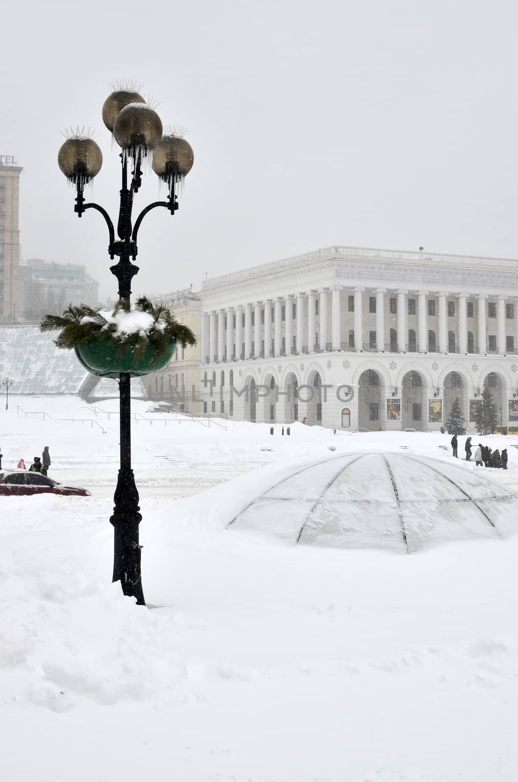 Kiev in the winter