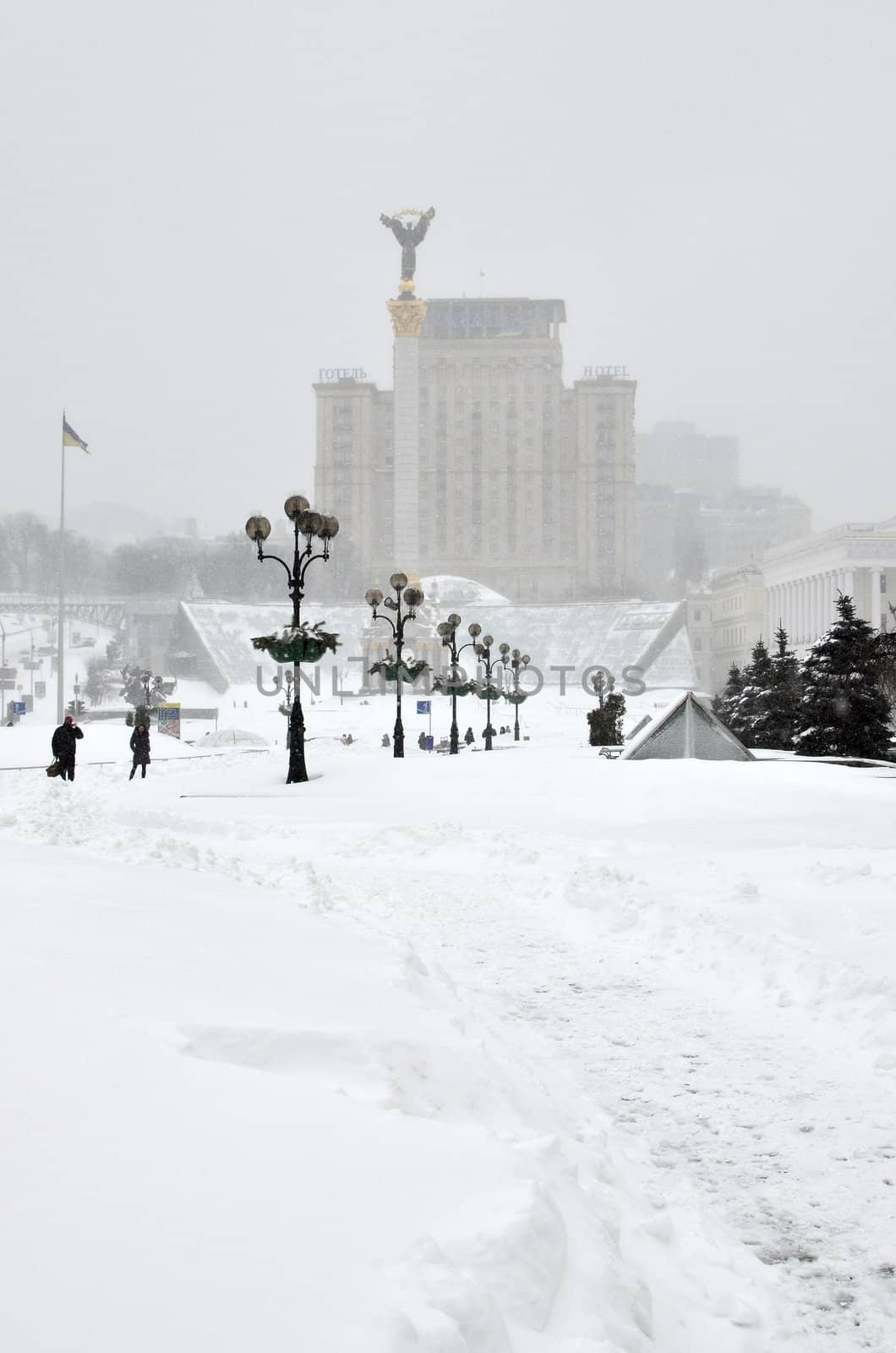 Kiev in the winter