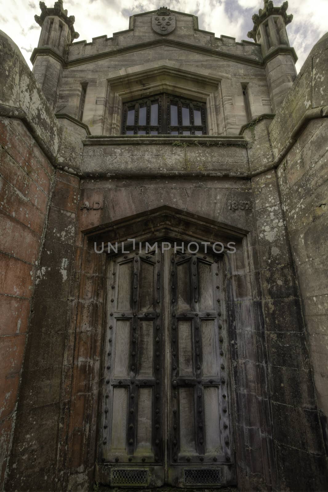 The mausoleum of William, Second Earl of Lowther.The mausoleum of William, Second Earl of Lowther, in the graveyard of St Michael's Church, Lowther, Cumbria, England UK