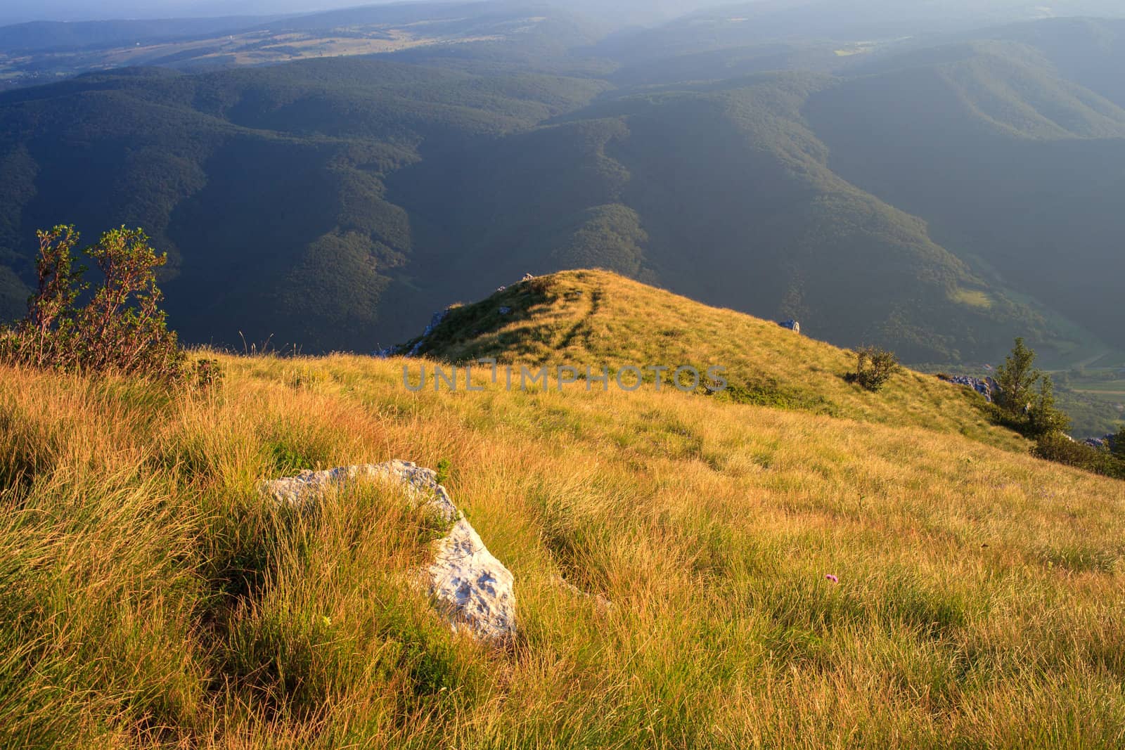View of the Nanos mountain - Slovenia
