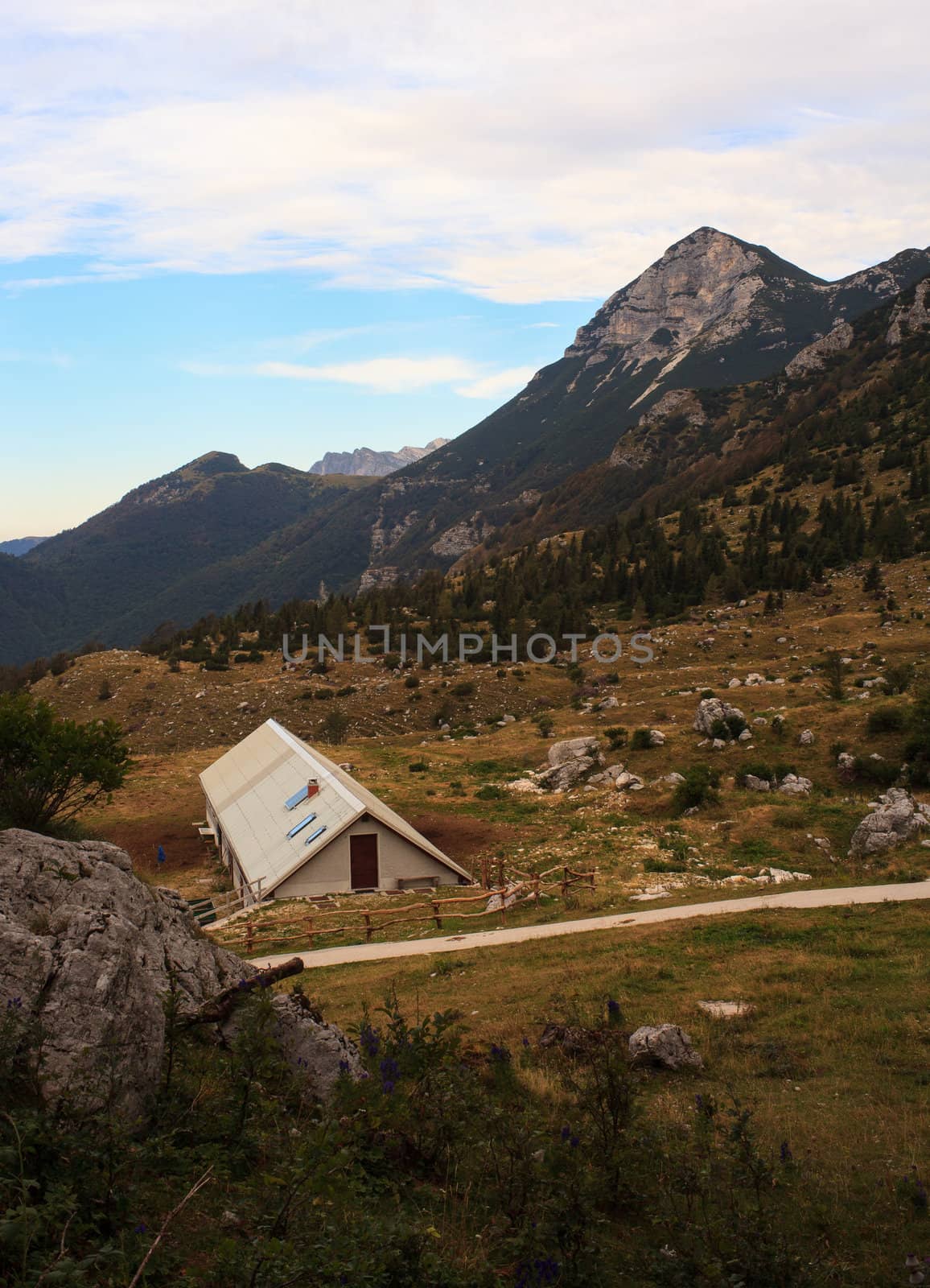 Farm in the Planina razor - Slovenia