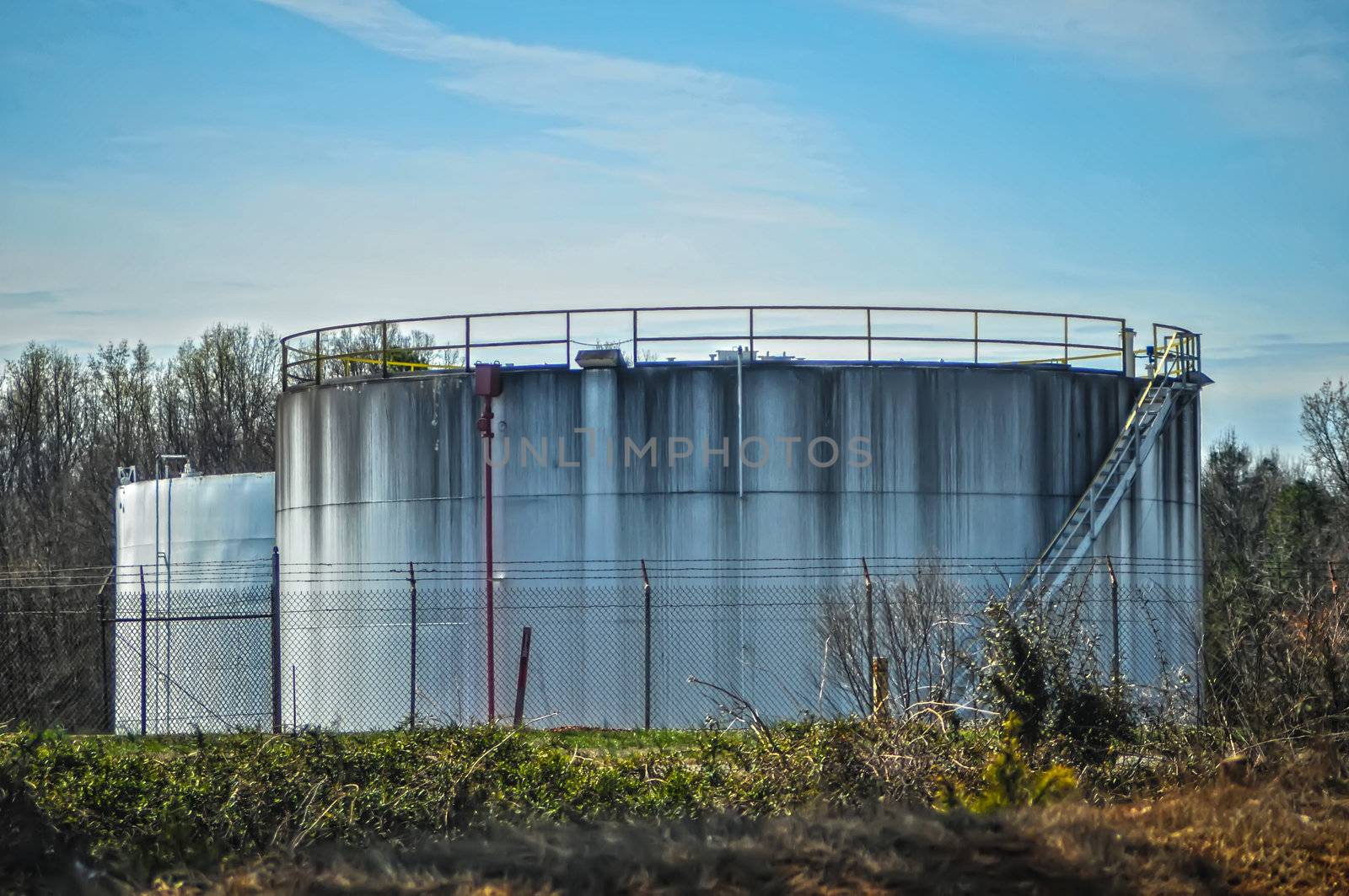 petroleum oil storage tanks by digidreamgrafix