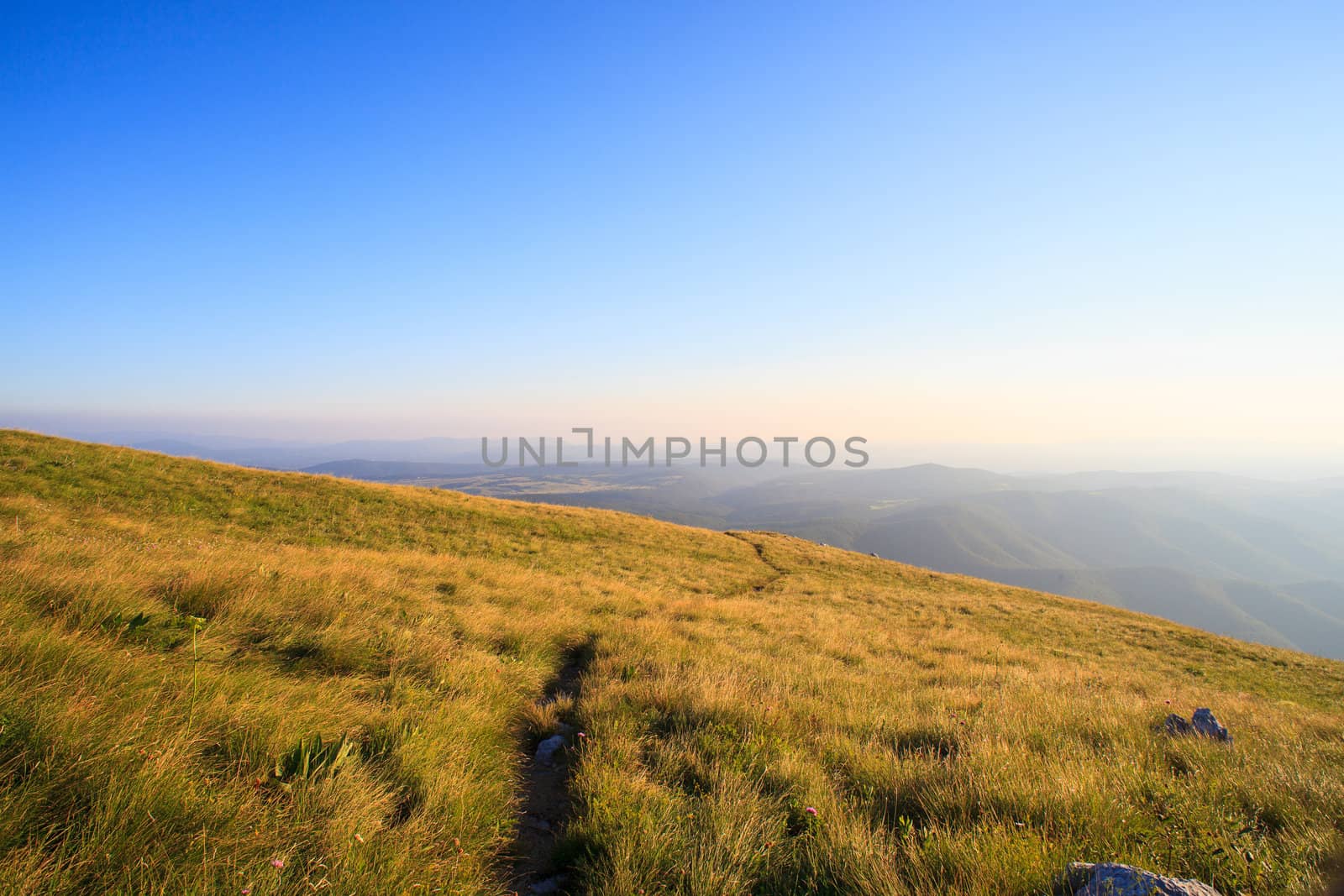 View of the Nanos mountain - Slovenia