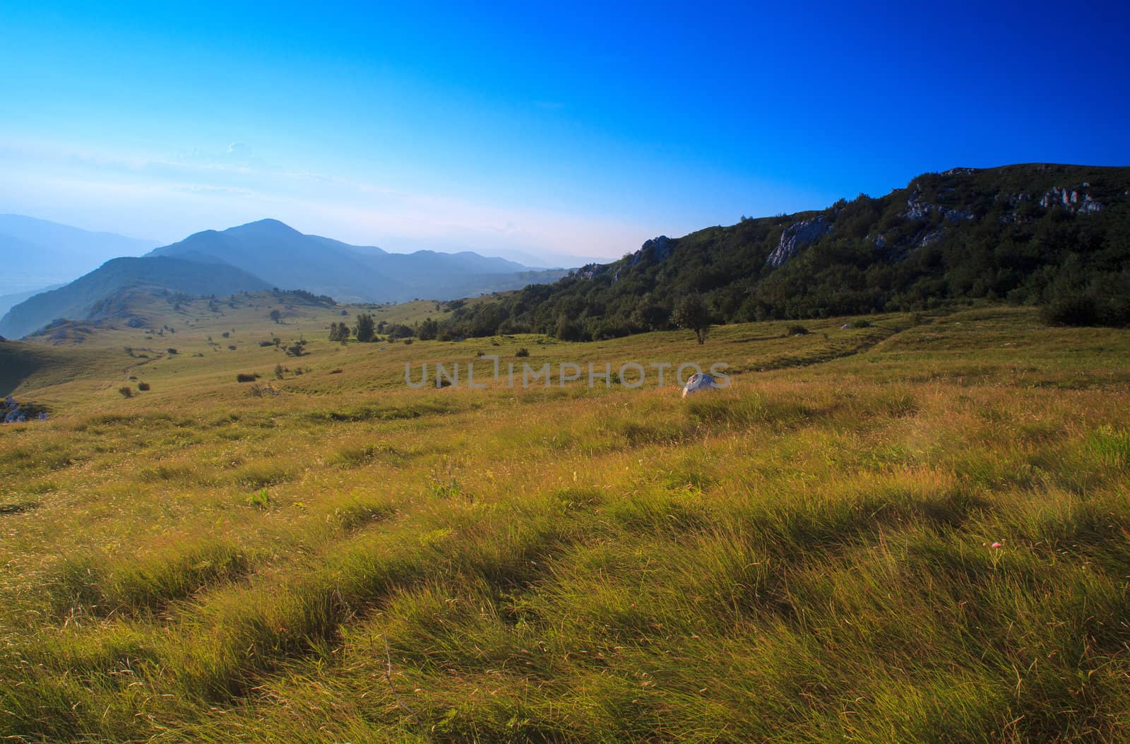 View of the Nanos mountain - Slovenia