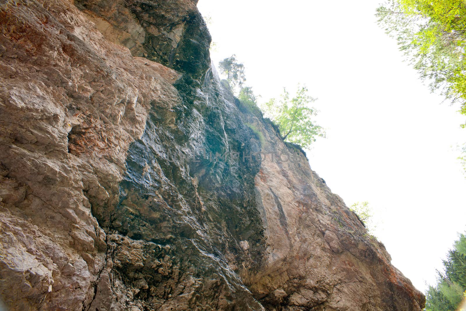 View of Rock in the Julian alps, Slovenia