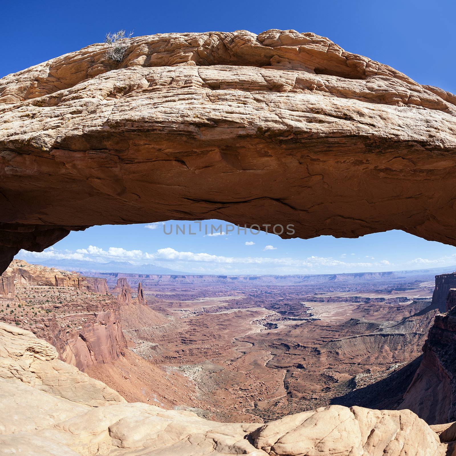 famous Mesa Arch, Canyonlands National Park, Utah , USA 