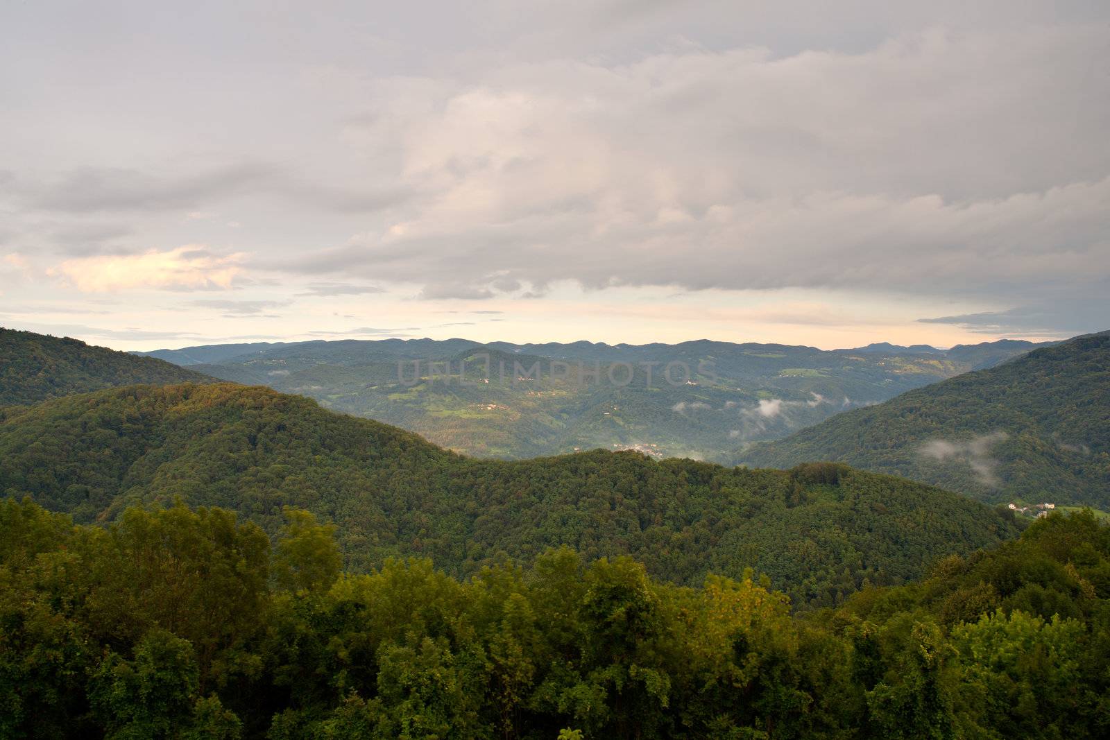 View of Soca Valley, Slovenia