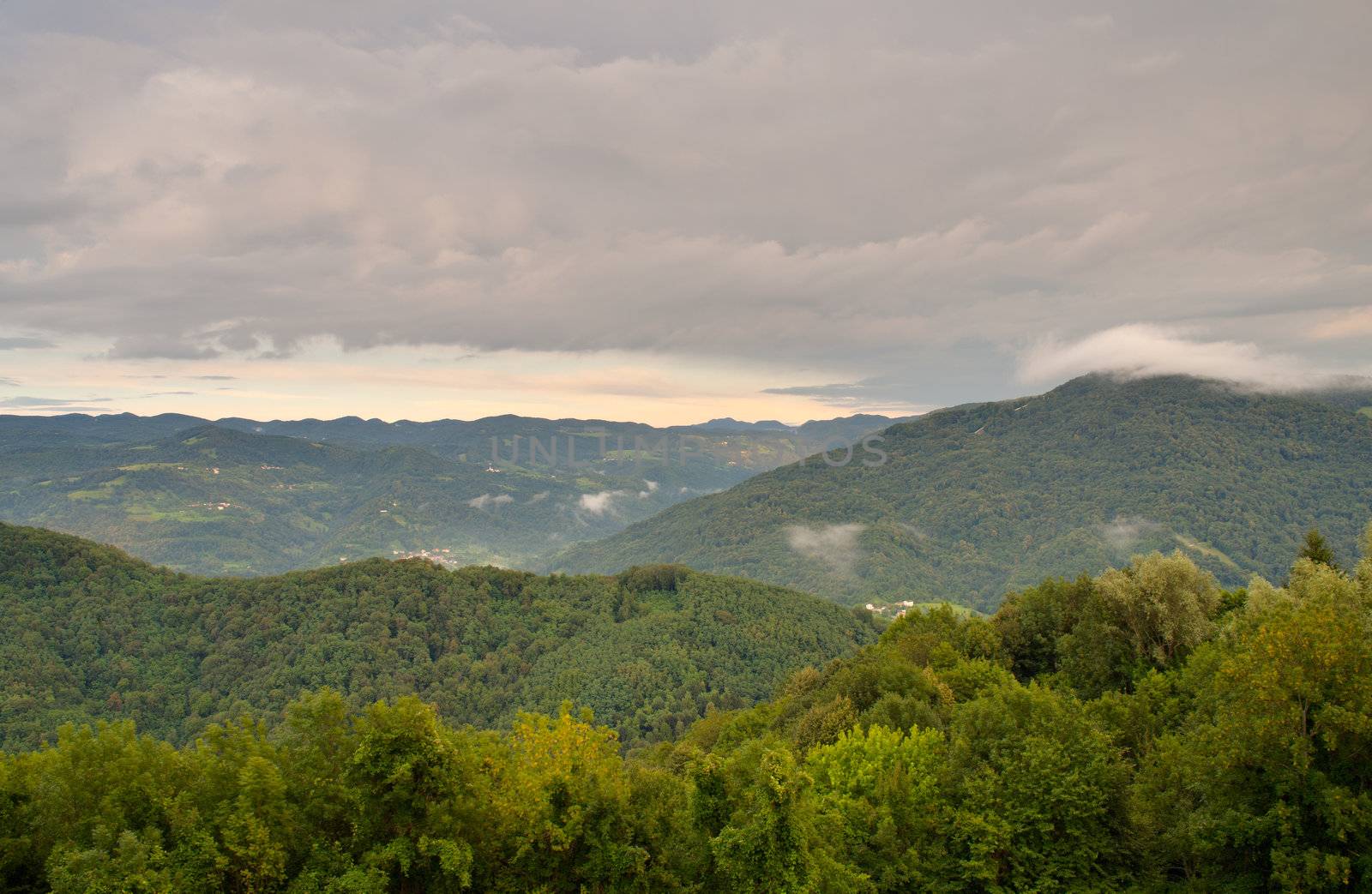 View of Soca Valley, Slovenia