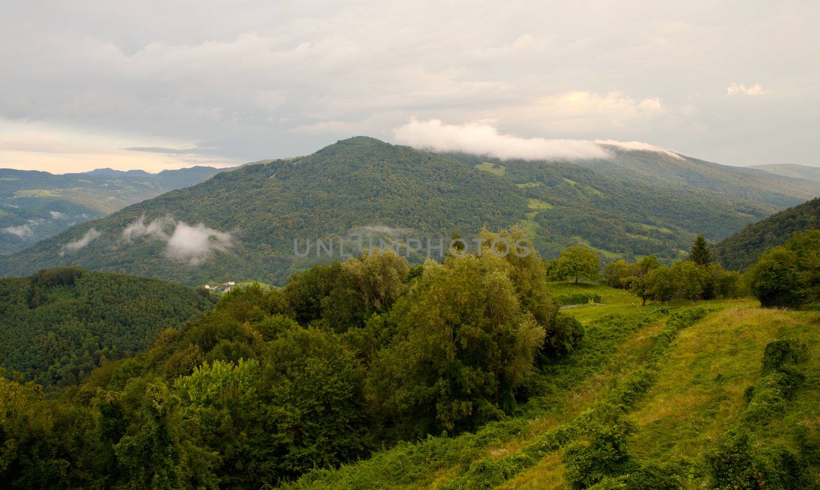 View of Soca Valley, Slovenia