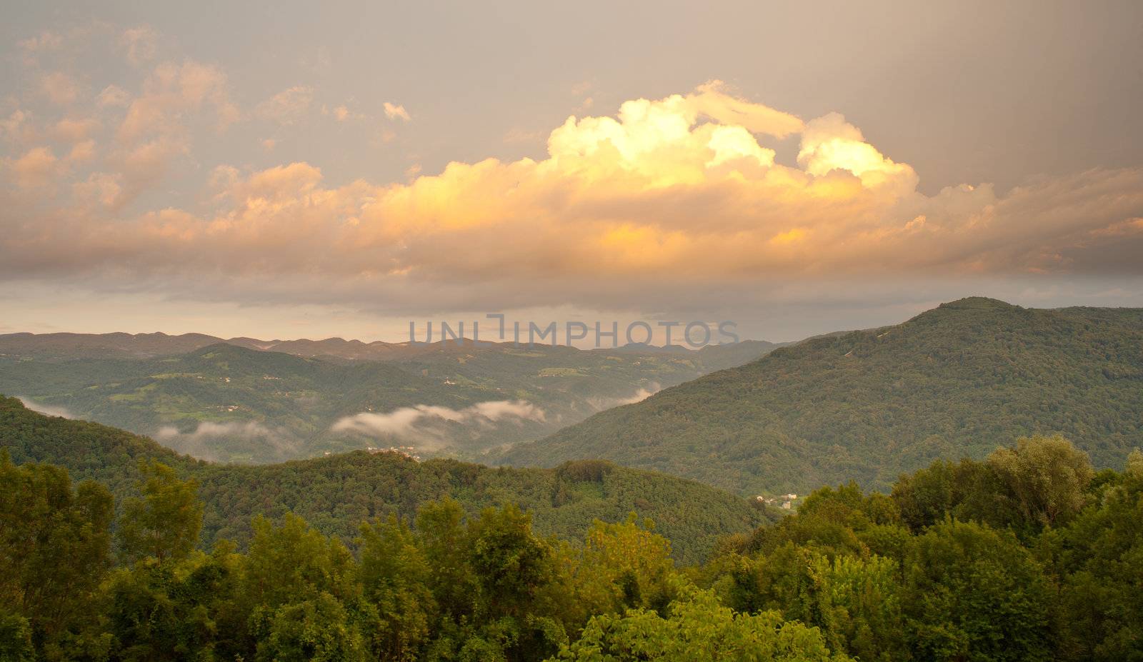 View of Soca Valley, Slovenia