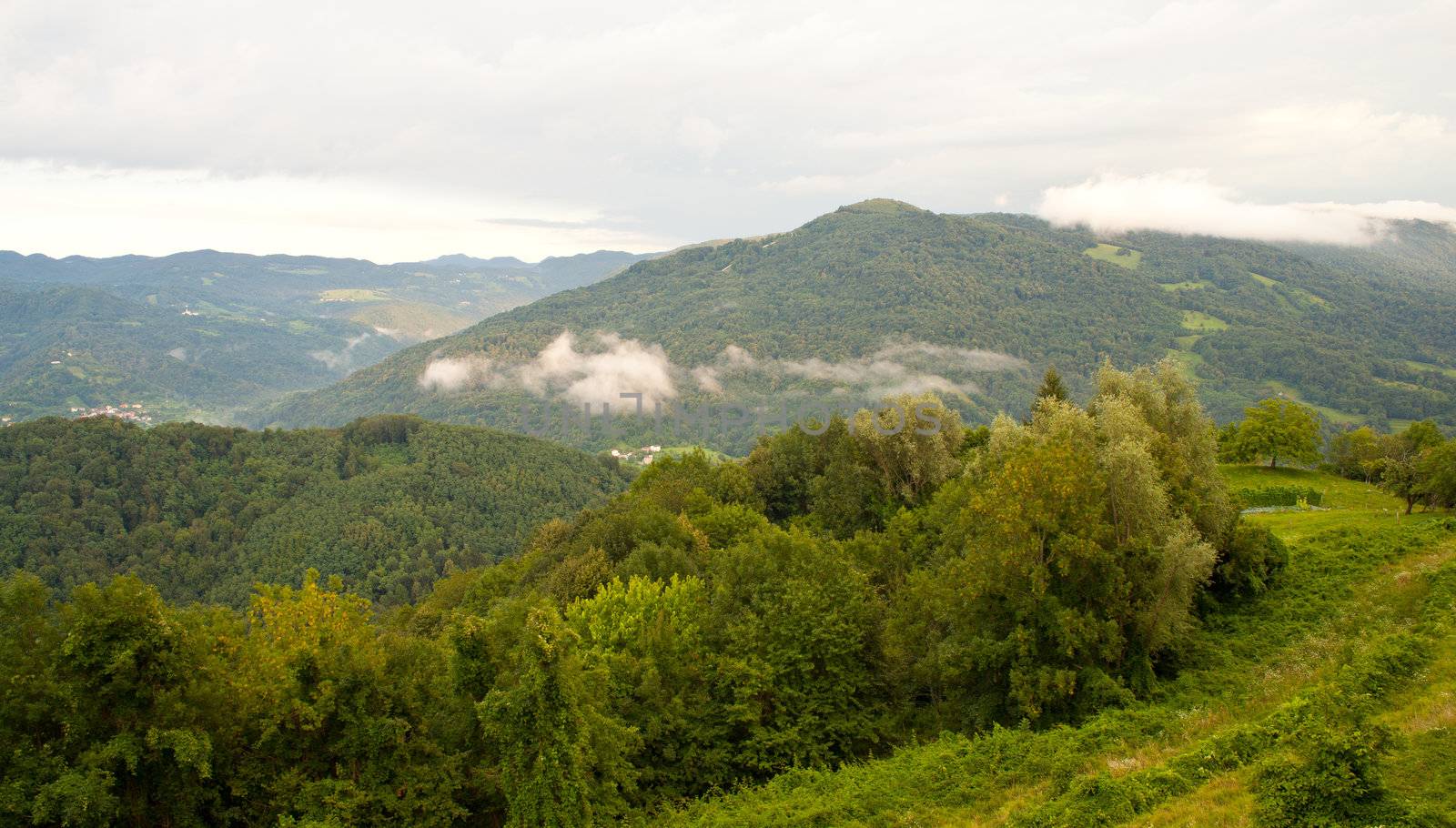 View of Soca Valley, Slovenia