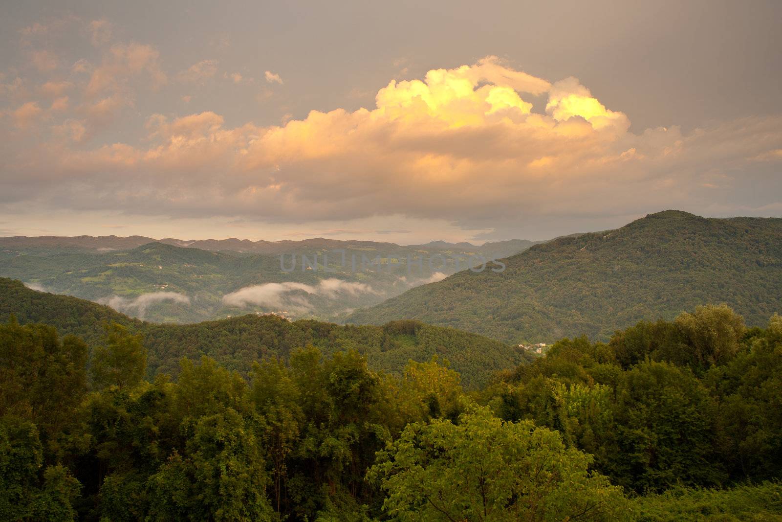 View of Soca Valley, Slovenia
