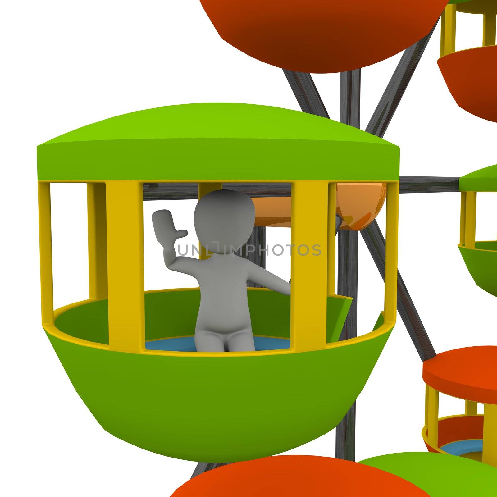 Ferris wheel  by 3DAgentur