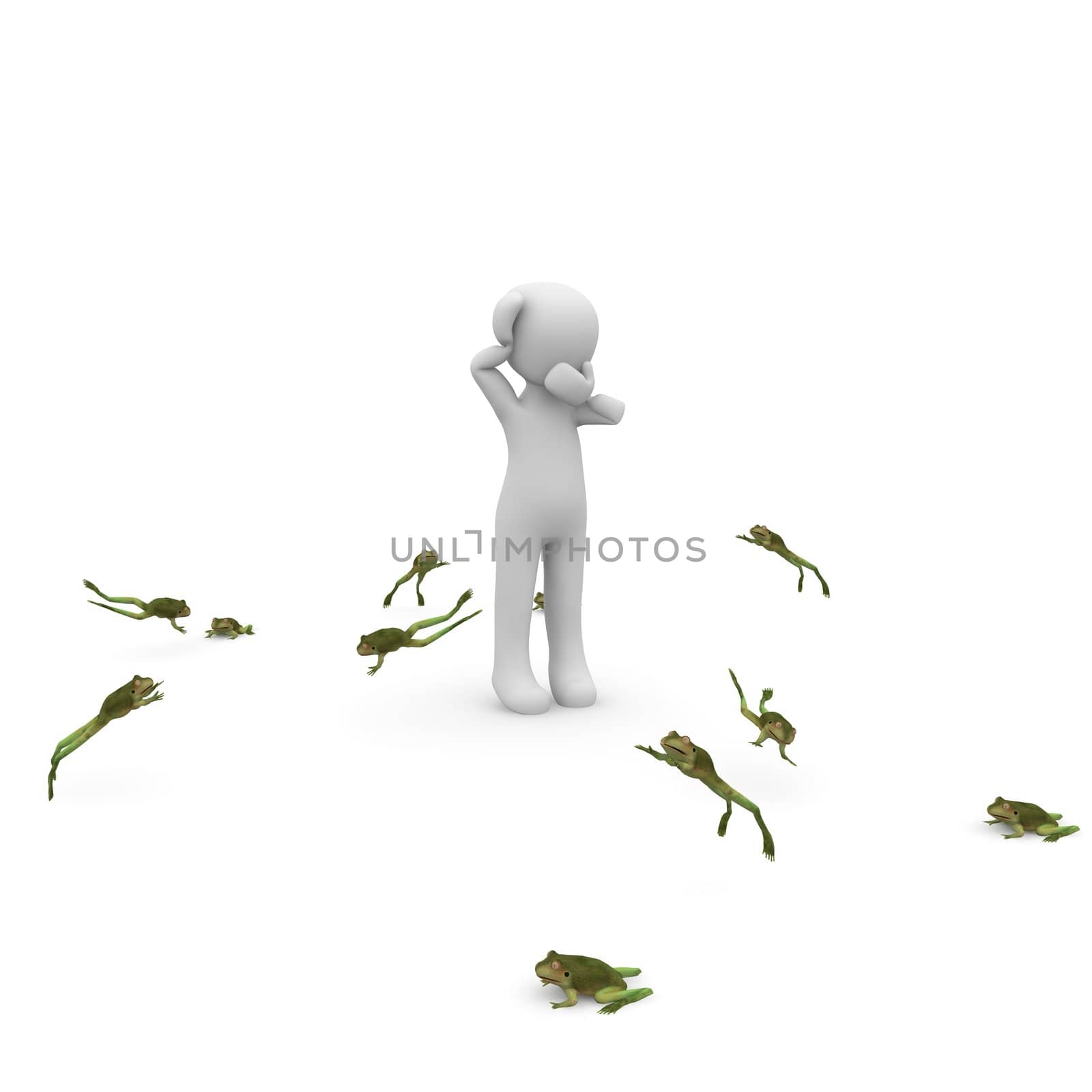 Frogs by 3DAgentur