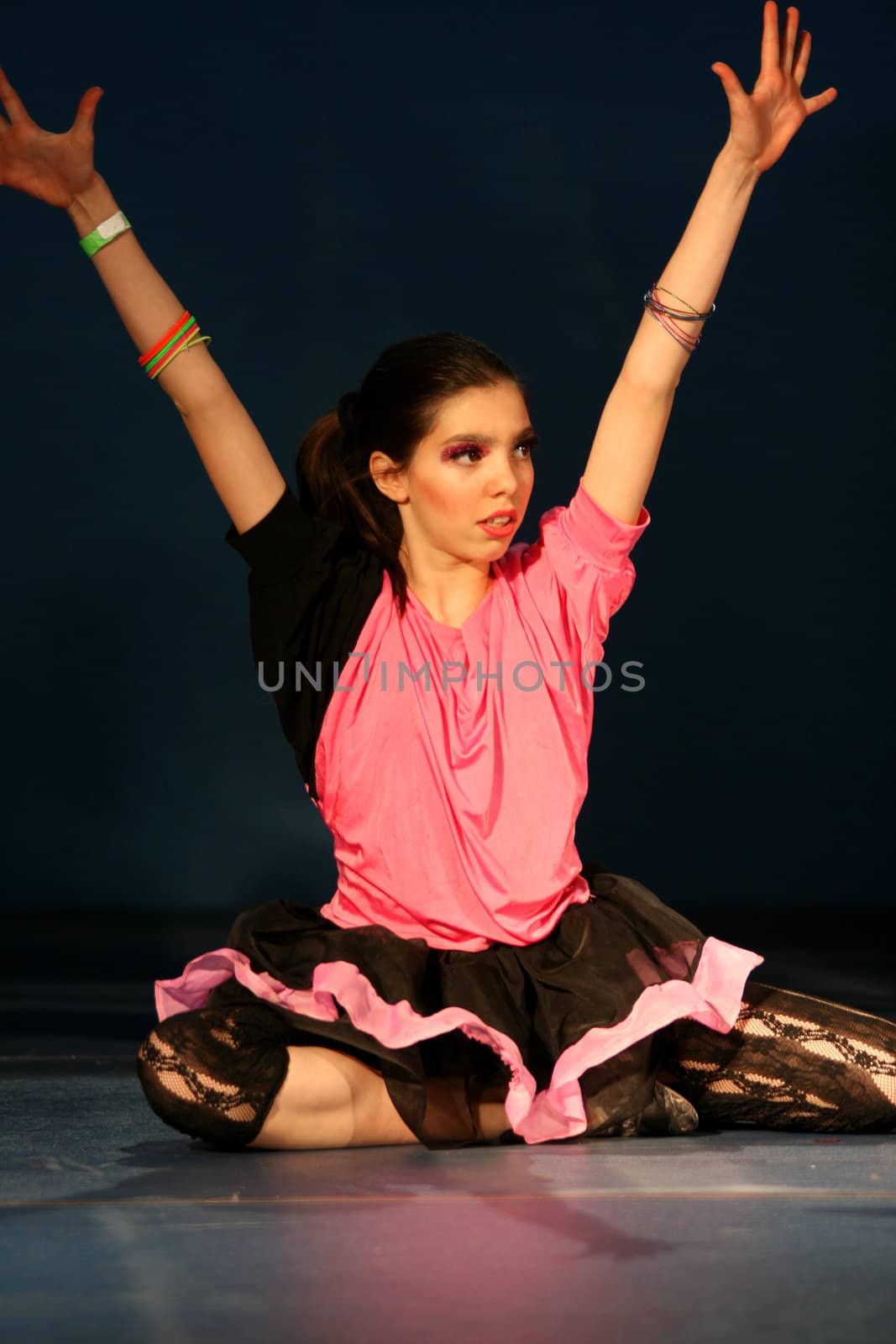 ZRENJANIN, SERBIA, 23rd  MARCH 2013: Detail from Serbian Open Dance Competition in Zrenjanin, Serbia. Photo taken on: March 23rd, 2013