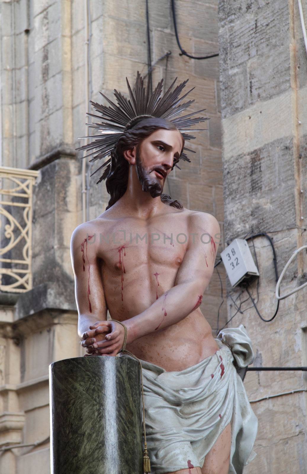 Statue of Jesus by annems