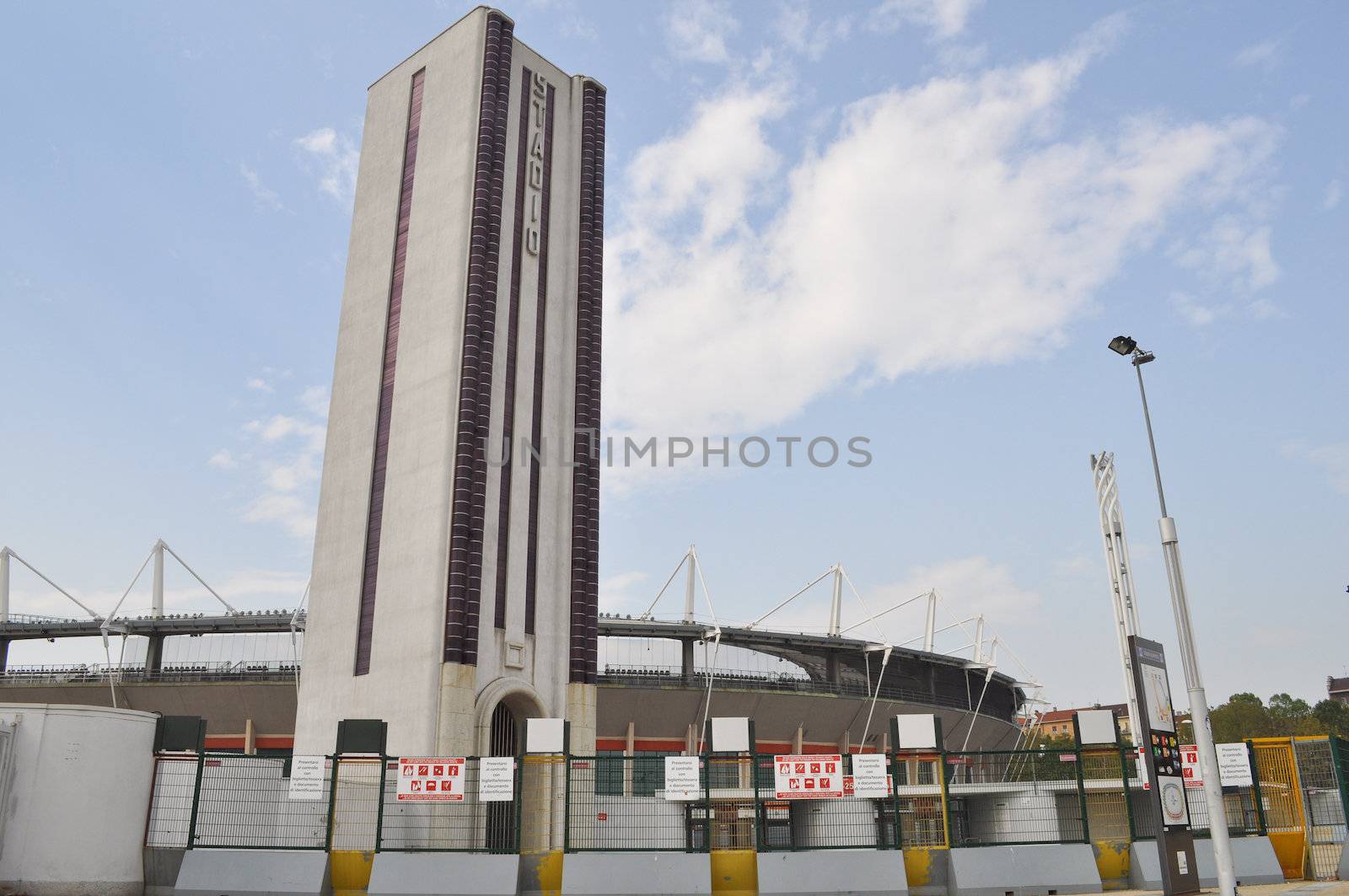 Stadio Comunale Olimpico Filadelfia stadium in Turin, Italy