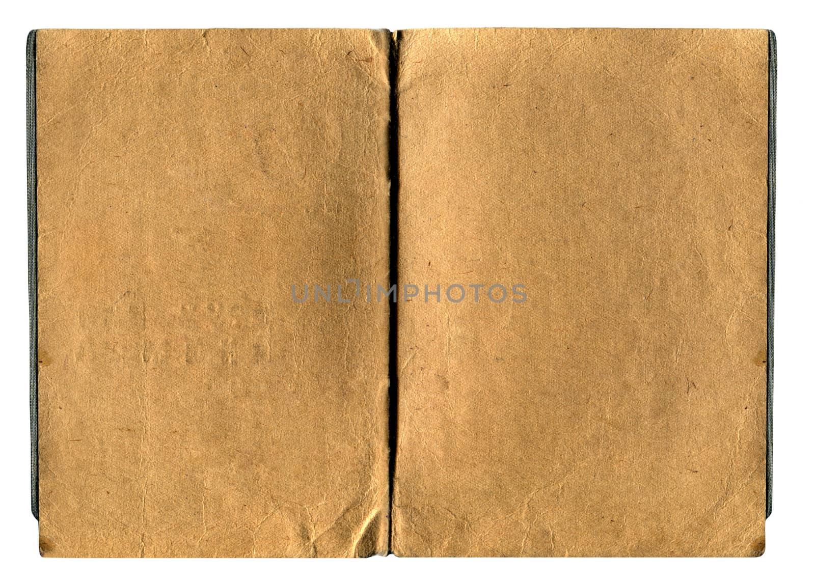 Pages of an Old Book Isolated On The White Background