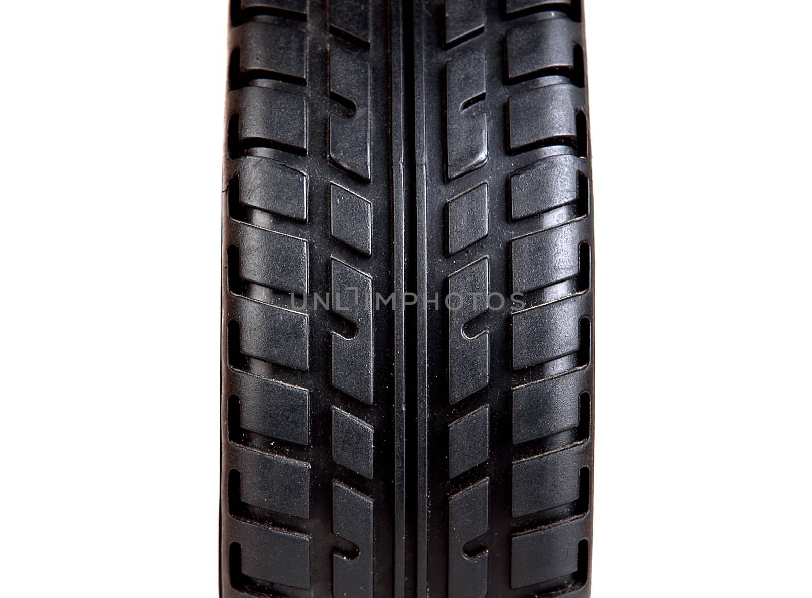 Tyre Isolated on the White by sabphoto