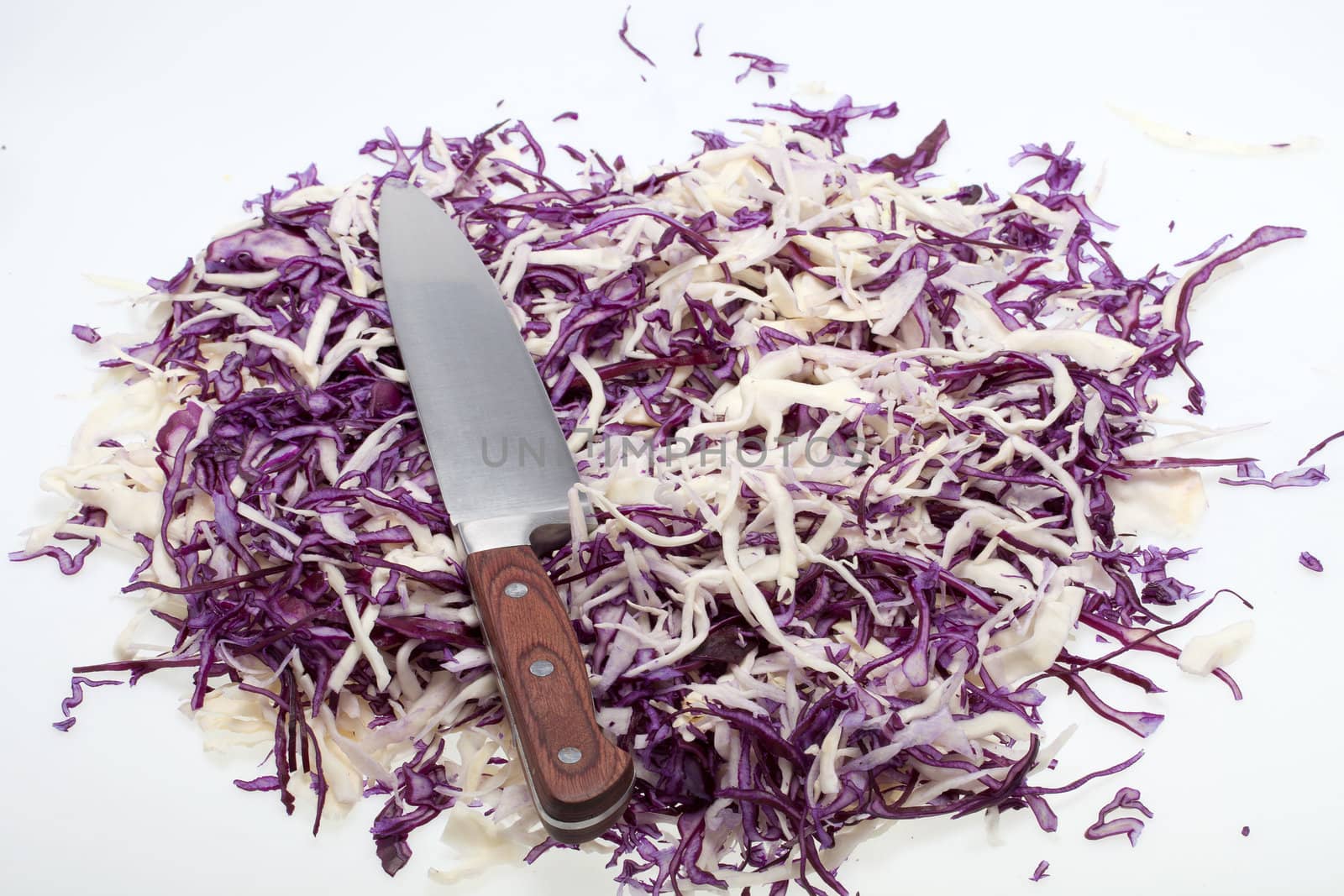 White and Red  Cabbage