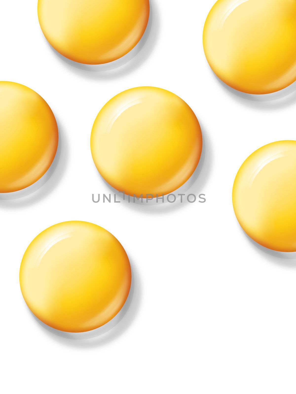 billboard eggs on white background by butenkow