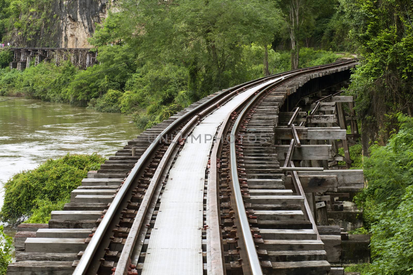 The Death Railway or The Thailand-Burma railway on World War II